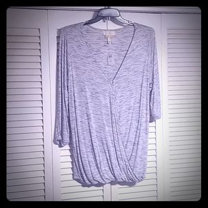 Gray nursing top - NEVER WORN